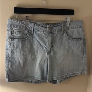 Faded Glory Light Blue Denim Shorts